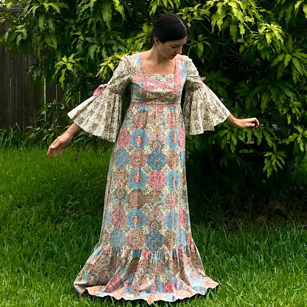 1970's Praire dress